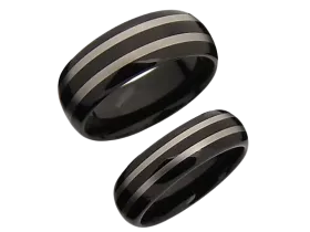 Anton - a pair of rings (tungsten)